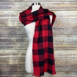 J.Crew Classic Buffalo Check Scarf